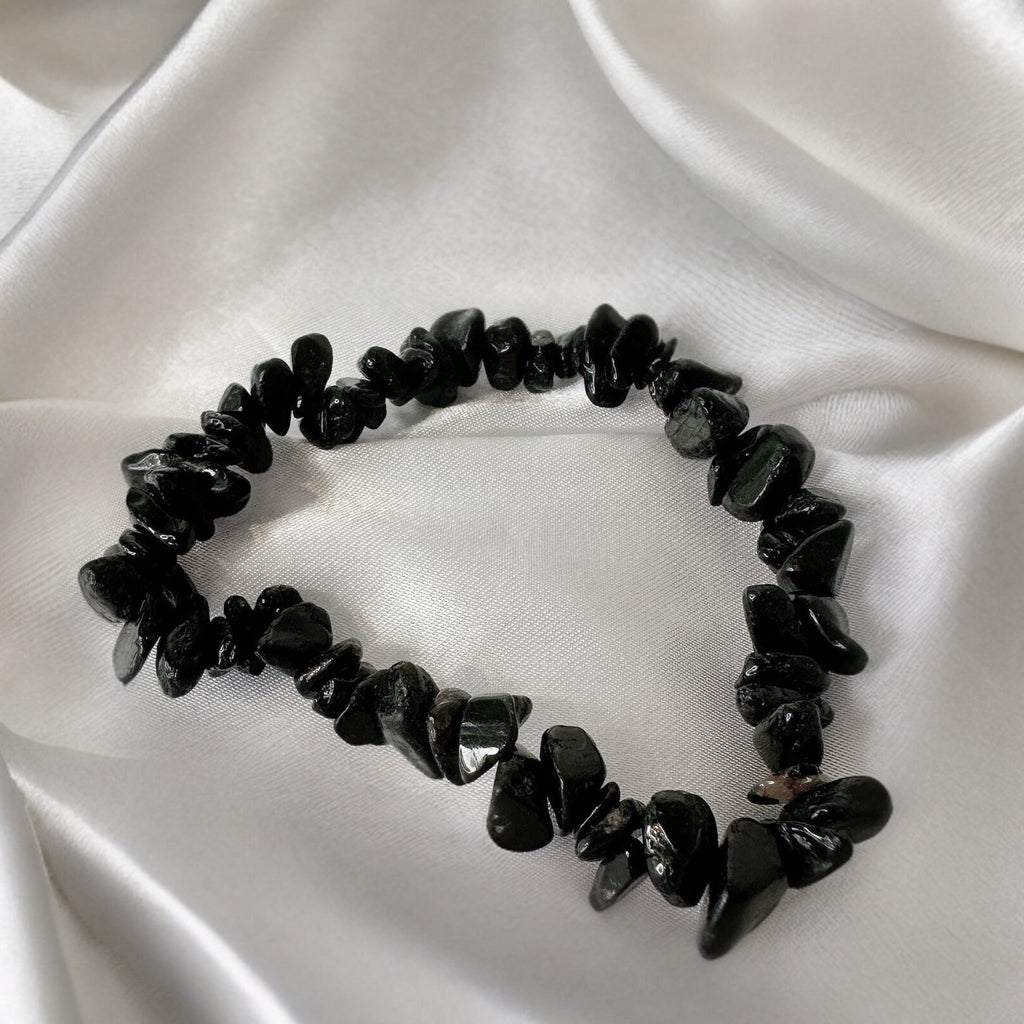 Black Tourmaline Bracelet - 8mm | Stone of Protection – The Lilith store